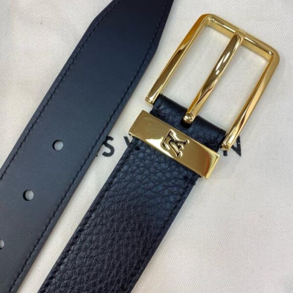 replica,repliche,fake,1:1,earrings,bracelet,ring,jewelry Cinghia serie LV Classic larghezza 35 mm (OL7H6)