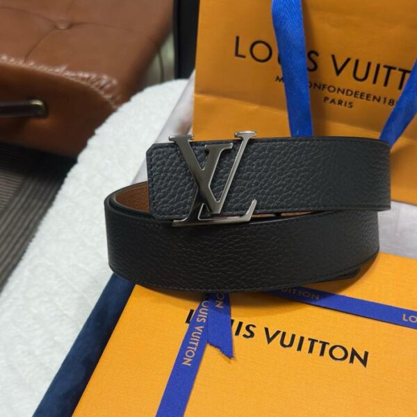 replica,repliche,fake,1:1,earrings,bracelet,ring,jewelry LV Louis Vuitton Reversible Lychee Togo Larghezza 4,0 cm Fibbia LV di lusso (07VU4)
