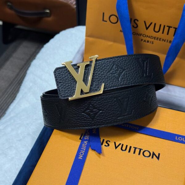 replica,repliche,fake,1:1,earrings,bracelet,ring,jewelry LV Louis Vuitton Reversible Lychee Togo Larghezza 4,0 cm Fibbia di lusso LV (RQKEA)