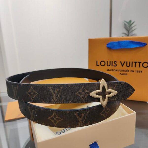 replica,repliche,fake,1:1,earrings,bracelet,ring,jewelry Cintura da donna Lv, larghezza 3,0 cm (1CLVO)
