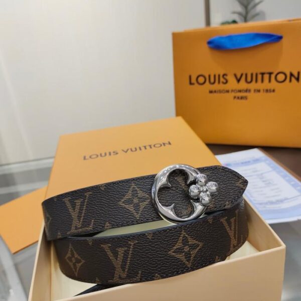 replica,repliche,fake,1:1,earrings,bracelet,ring,jewelry Cintura da donna Lv, larghezza 3,0 cm (A8Y91)