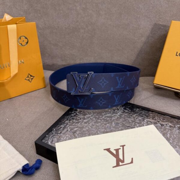 replica,repliche,fake,1:1,earrings,bracelet,ring,jewelry Cintura da uomo LV nuova, larghezza 4 cm (BUBHX)