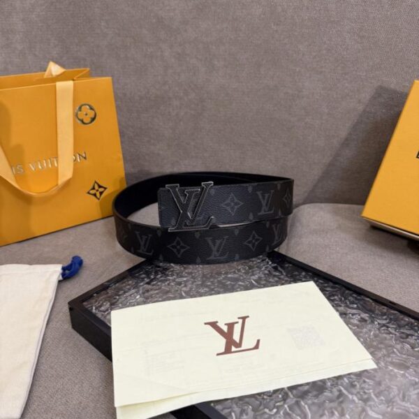 replica,repliche,fake,1:1,earrings,bracelet,ring,jewelry Cintura da uomo LV nuova, larghezza 4 cm (DLC7G)
