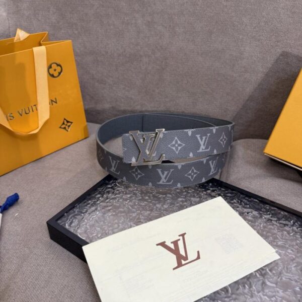 replica,repliche,fake,1:1,earrings,bracelet,ring,jewelry Cintura da uomo LV nuova, larghezza 4 cm (DOF3R)