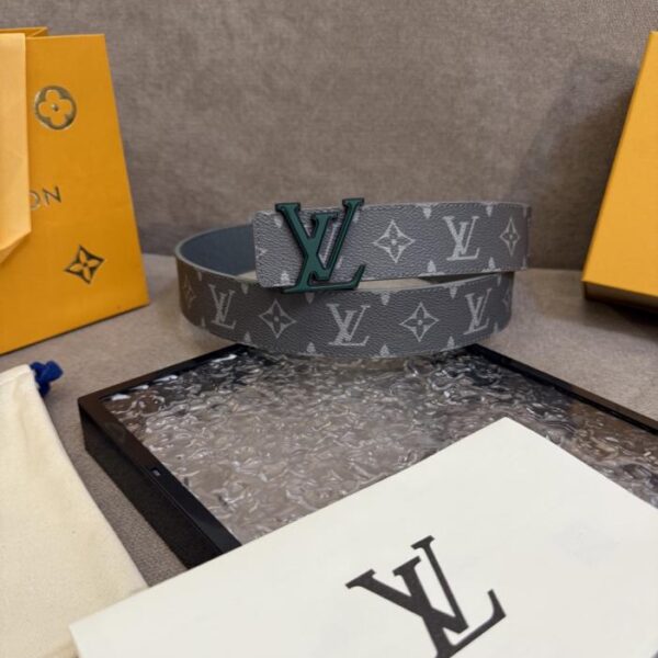 replica,repliche,fake,1:1,earrings,bracelet,ring,jewelry Cintura da uomo LV nuova, larghezza 4 cm (KCXT7)