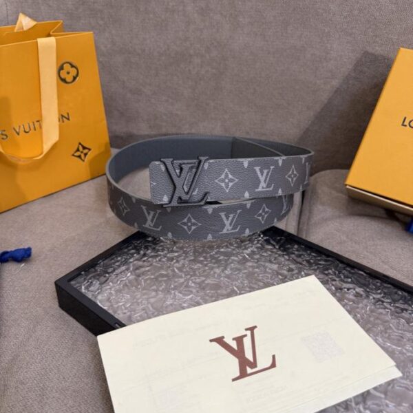 replica,repliche,fake,1:1,earrings,bracelet,ring,jewelry Cintura da uomo LV nuova, larghezza 4 cm (SD9JS)
