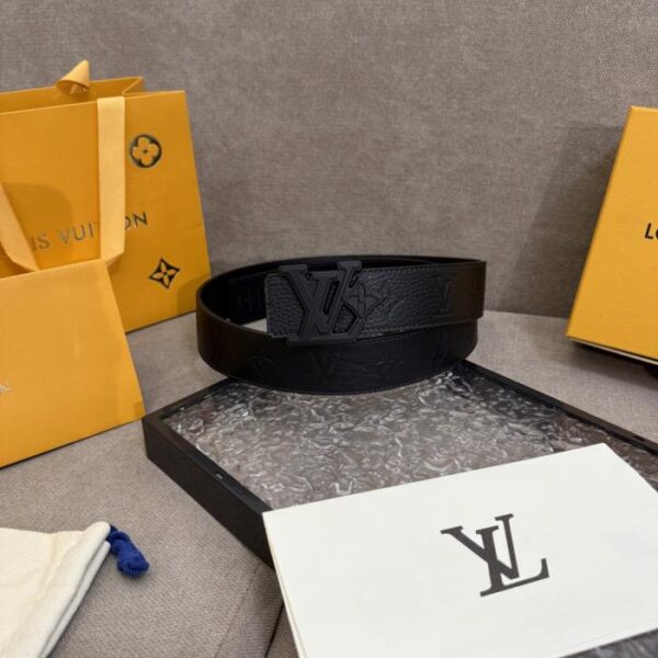 replica,repliche,fake,1:1,earrings,bracelet,ring,jewelry Cintura da uomo LV nuova, larghezza 4 cm (STHIH)