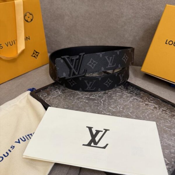 replica,repliche,fake,1:1,earrings,bracelet,ring,jewelry Cintura da uomo LV nuova, larghezza 4 cm (Z3VSE)