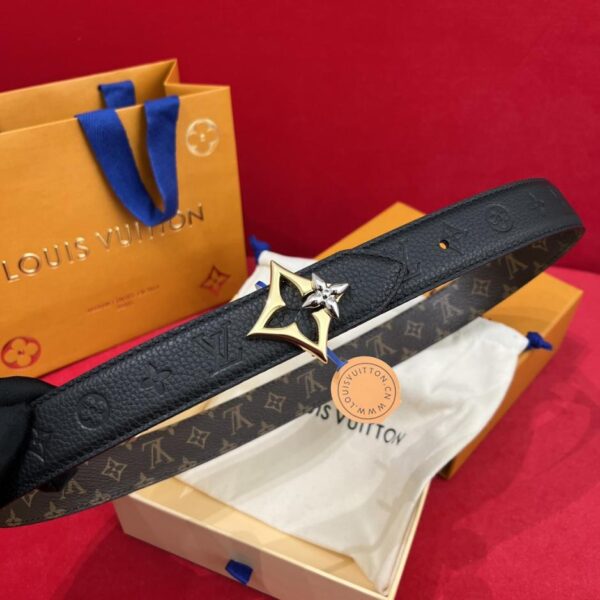 replica,repliche,fake,1:1,earrings,bracelet,ring,jewelry Cintura nuova da donna LV, larghezza 3 cm (62CC1)