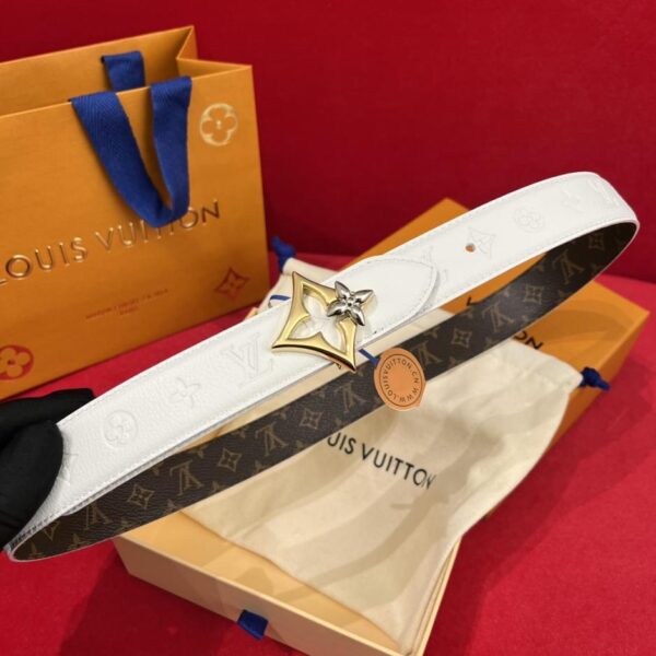 replica,repliche,fake,1:1,earrings,bracelet,ring,jewelry Cintura nuova da donna LV, larghezza 3 cm (CC4SM)