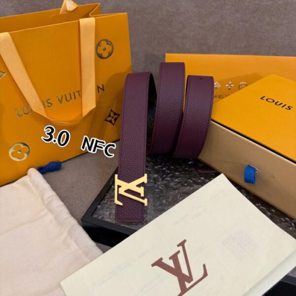 replica,repliche,fake,1:1,earrings,bracelet,ring,jewelry Cintura reversibile LV Initiales 3,0 cm (615HJ)
