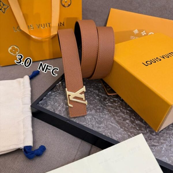 replica,repliche,fake,1:1,earrings,bracelet,ring,jewelry Cintura reversibile LV Initiales 3,0 cm (GFY75)