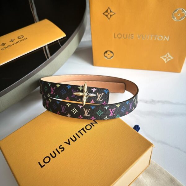 replica,repliche,fake,1:1,earrings,bracelet,ring,jewelry Cintura originale da donna LOUIS VUITTON, nuova arrivata, larghezza 25 mm (YXOWK)