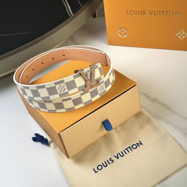 Cintura originale da donna LOUIS VUITTON, nuova arrivata, larghezza 30 mm (3565U)