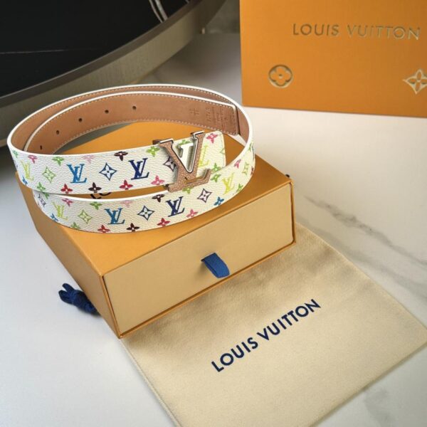 replica,repliche,fake,1:1,earrings,bracelet,ring,jewelry Cintura originale da donna LOUIS VUITTON, nuova arrivata, larghezza 30 mm (R49V5)