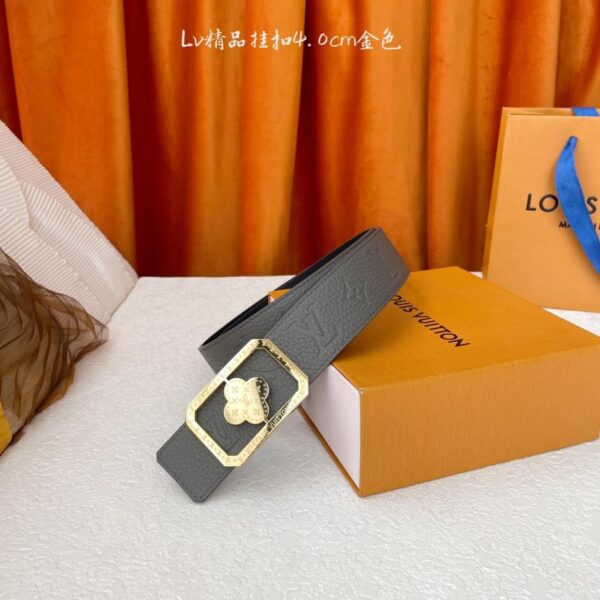 replica,repliche,fake,1:1,earrings,bracelet,ring,jewelry 【LOUIS VUITTON】Fibbia classica originale Boutique Larghezza 4,0 cm (6VD0X)