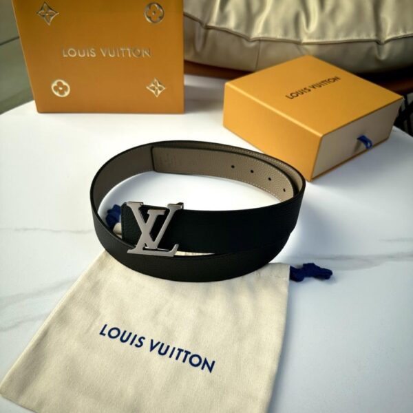 replica,repliche,fake,1:1,earrings,bracelet,ring,jewelry Cintura originale da uomo LOUIS VUITTON nuova, larghezza 40 mm (HGSWE)