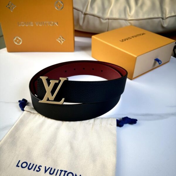 replica,repliche,fake,1:1,earrings,bracelet,ring,jewelry Cintura originale da uomo LOUIS VUITTON, nuova arrivata, larghezza 40 mm (JHCH5)