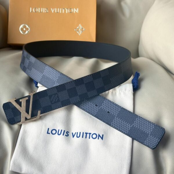 replica,repliche,fake,1:1,earrings,bracelet,ring,jewelry LOUIS VUITTON Nuova cintura originale LV larghezza 40 mm (ZOZVJ)