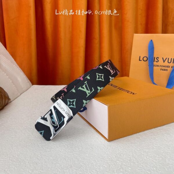 replica,repliche,fake,1:1,earrings,bracelet,ring,jewelry 【LOUIS VUITTON】 Qualità originale classica Pelle stampata classica con suola in pelle goffrata originale Fibbia boutique originale larghezza 4,0 cm (20SGX)