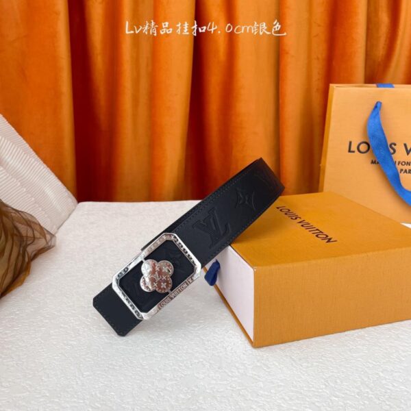 replica,repliche,fake,1:1,earrings,bracelet,ring,jewelry 【LOUIS VUITTON】 Fibbia classica originale Boutique Larghezza 4,0 cm (2 PIUL)