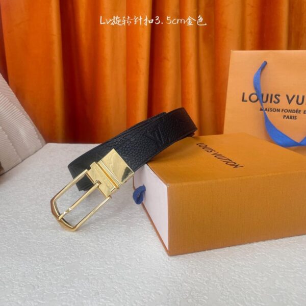 replica,repliche,fake,1:1,earrings,bracelet,ring,jewelry 【LOUIS VUITTON】 Fibbia girevole classica da boutique, larghezza 3,5 cm (VNMRW)