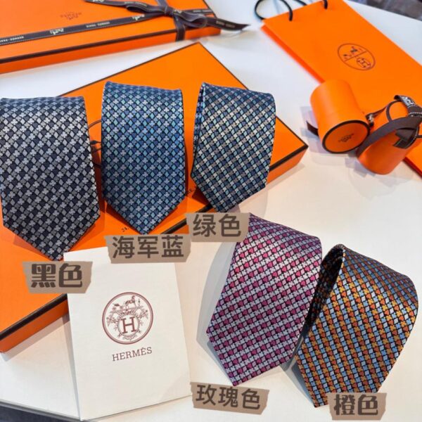 replica,repliche,fake,1:1,earrings,bracelet,ring,jewelry Cravatta da uomo Hermès (NQS2M)