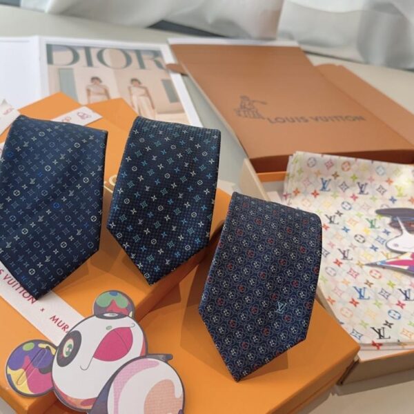 replica,repliche,fake,1:1,earrings,bracelet,ring,jewelry Cravatta classica a fiori Louis Vuitton (T29KL)