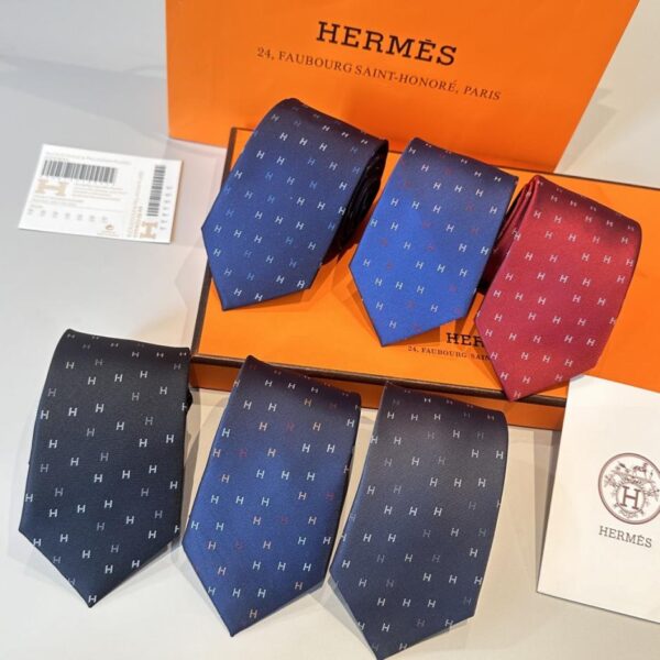 replica,repliche,fake,1:1,earrings,bracelet,ring,jewelry Nuova serie di cravatte da uomo Hermès (9EOGK)