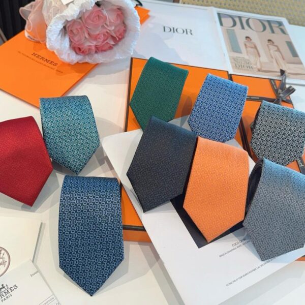 replica,repliche,fake,1:1,earrings,bracelet,ring,jewelry Nuova collezione di cravatte da uomo Hermès in 100% twill di seta di prima qualità, personalizzazione fatta a mano (OBMW2)