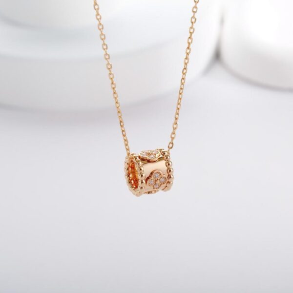replica,repliche,fake,1:1,earrings,bracelet,ring,jewelry Collana caleidoscopio in oro rosa Fanjia (IJALN)