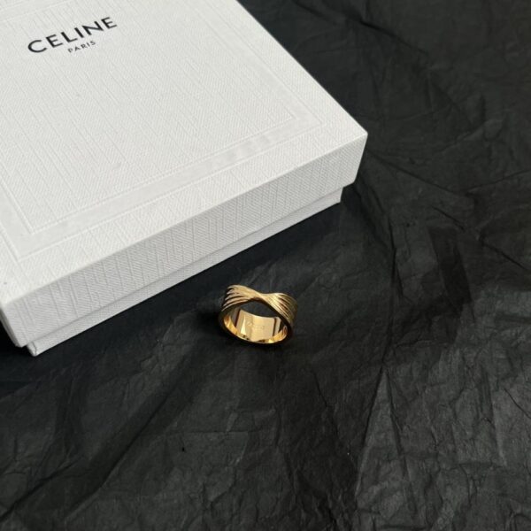 replica,repliche,fake,1:1,earrings,bracelet,ring,jewelry Anello Celine (J84G3)