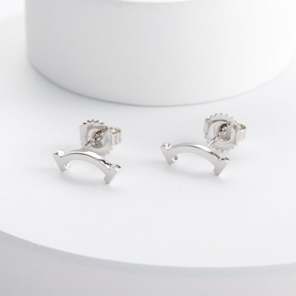 replica,repliche,fake,1:1,earrings,bracelet,ring,jewelry Orecchini Tiffany mini smile (G2MKO)