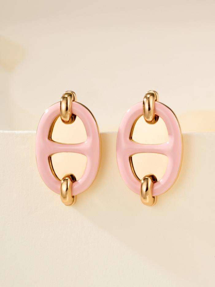 replica,repliche,fake,1:1,earrings,bracelet,ring,jewelry Nuovi orecchini smaltati a forma di naso di maiale (LDB5J) replica,repliche,fake,1:1,earrings,bracelet,ring,jewelry Nuovi orecchini smaltati a forma di naso di maiale (LDB5J)