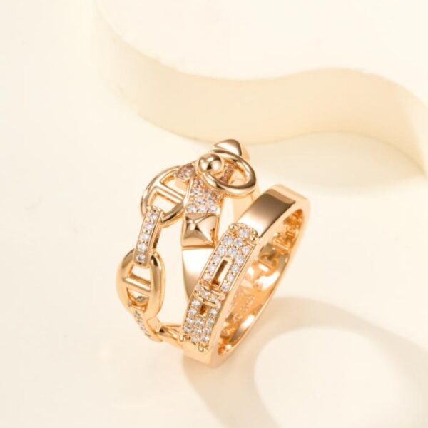 replica,repliche,fake,1:1,earrings,bracelet,ring,jewelry Anello tre in uno (5P7NX)