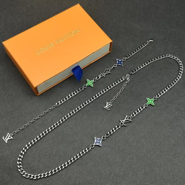replica,repliche,fake,1:1,earrings,bracelet,ring,jewelry Bracciale + Collana (TLVDU)