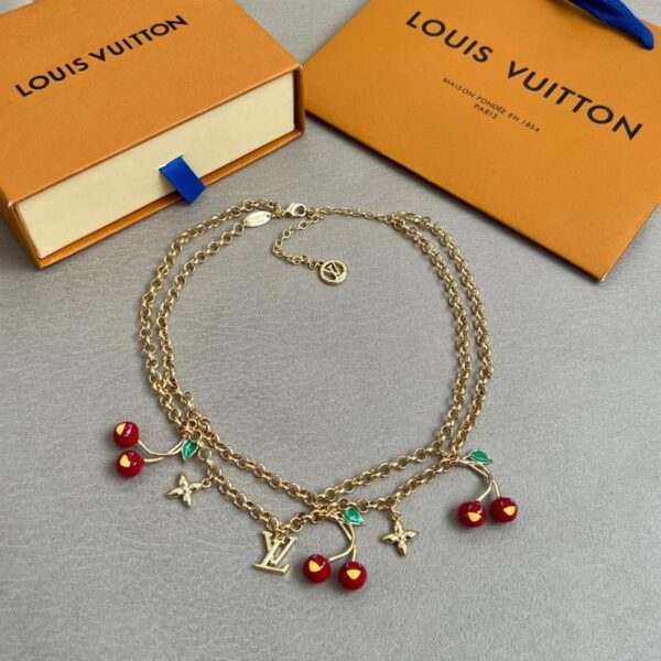 replica,repliche,fake,1:1,earrings,bracelet,ring,jewelry Collana LV originale (WDULT)