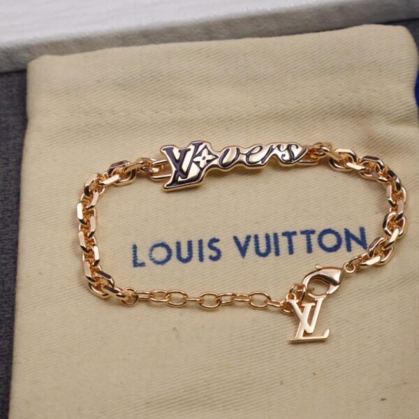 replica,repliche,fake,1:1,earrings,bracelet,ring,jewelry Nuovo bracciale in oro rosa Lv (0SJY2)