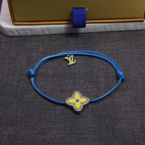 L'ultimo bracciale in pelle con quadrifoglio del marchio Lv Donkey (DIT02)