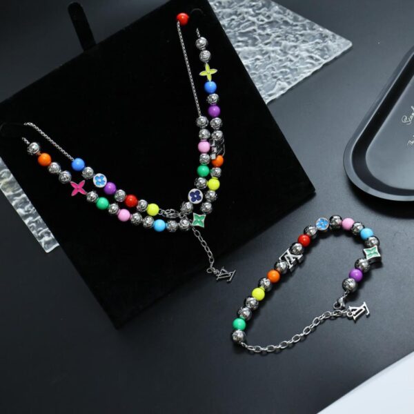 replica,repliche,fake,1:1,earrings,bracelet,ring,jewelry Collana LV CANDY (C6F0V)