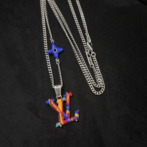 replica,repliche,fake,1:1,earrings,bracelet,ring,jewelry Collana smaltata LOUIS VUITTON (AZ4HG)