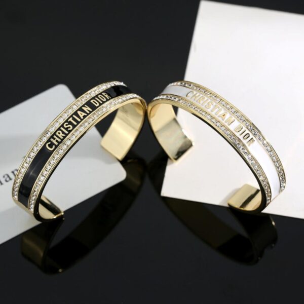 Nuovo splendido bracciale aperto Dior (W4IL8)
