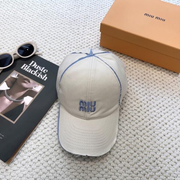replica,repliche,fake,1:1,earrings,bracelet,ring,jewelry Cappellino da baseball ricamato stile nuovo ordine MIUMIU versione alta (TS9YV)