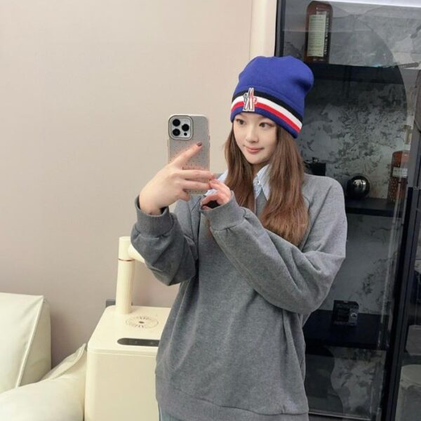 replica,repliche,fake,1:1,earrings,bracelet,ring,jewelry MONCLER Sito Ufficiale Classico Cappello Lavorato a Maglia Unisex 70% Lana 30% Pelliccia di Coniglio (A0Y2I)