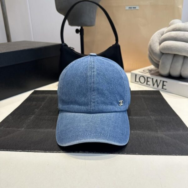replica,repliche,fake,1:1,earrings,bracelet,ring,jewelry Cappellino da baseball in denim Chanel (9GK4M)