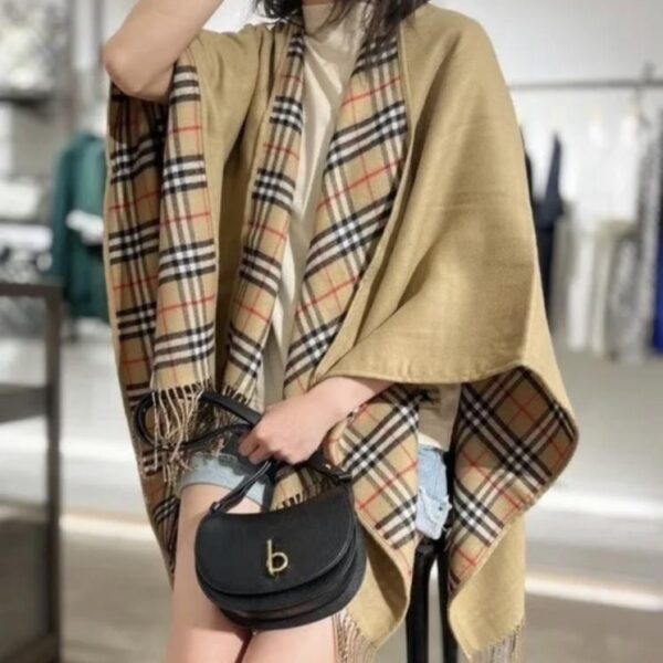 replica,repliche,fake,1:1,earrings,bracelet,ring,jewelry Mantella double face Burberry (PVEA7)