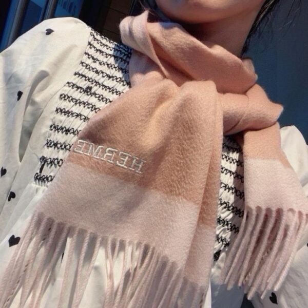replica,repliche,fake,1:1,earrings,bracelet,ring,jewelry Sciarpa da uomo Hermes in lana (T4Z6Q)