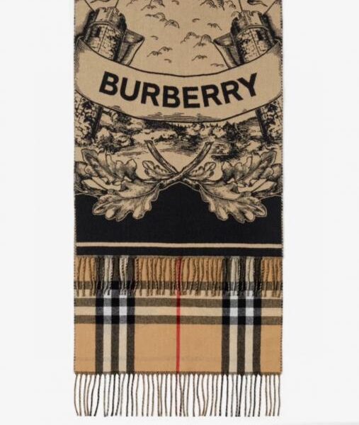 replica,repliche,fake,1:1,earrings,bracelet,ring,jewelry Scialle double-face Burberry Horse Knight (A7L0B)
