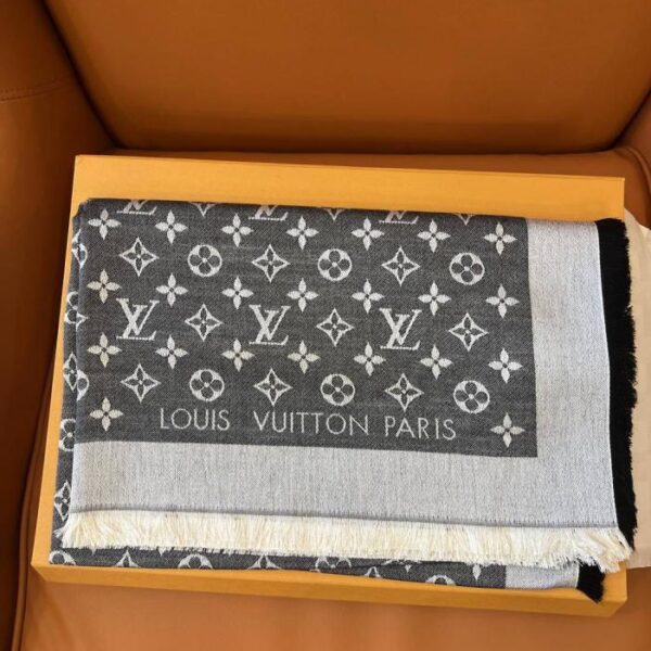 Sciarpa Louis Vuitton 60% seta 40% lana (LXP4N)