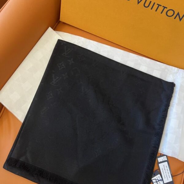 Sciarpa Louis Vuitton 60% seta 40% lana (QNROH)